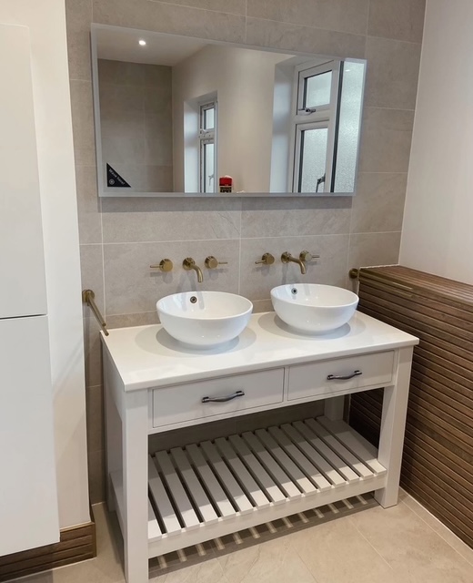 Walk-in shower enclosure installation in Dalkeith