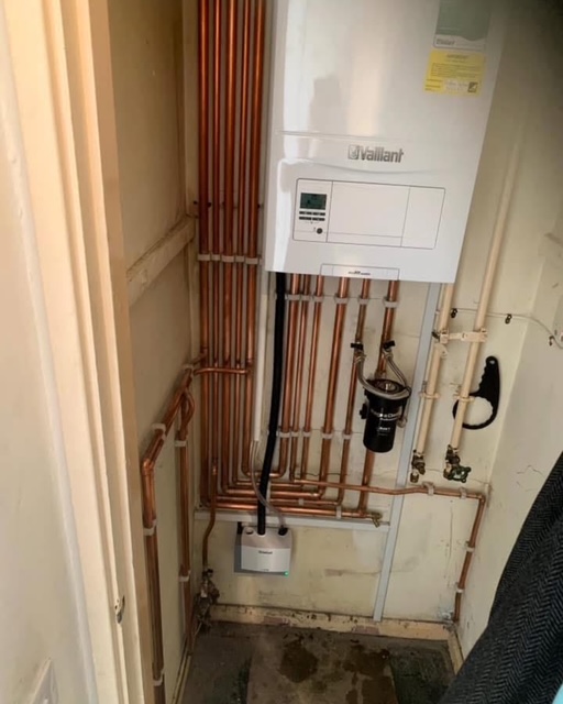New Worcester Bosch boiler installed in Dalkeith home